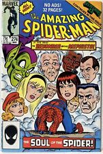 The Amazing Spider-Man #274 March 1985 / The Soul Of The Spider Romita Cover FN picture