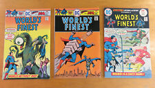 World's Finest kooky covers #s 231 233 235 70s FN comic lot picture