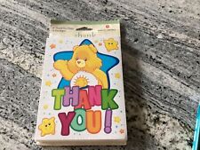 VGT Sealed American Greetings Care Bears 2003 Funshine Thank You Cards NOS picture