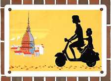 METAL SIGN - 1956 Vespa 3 - 10x14 Inches picture