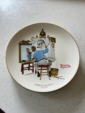 Normal Rockwell Gotham Plates set Of Three picture