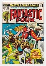 FANTASTIC FOUR #133 MARVEL 1973 SIGNED BY RAMONA FRADON FINE+ 6.5 picture