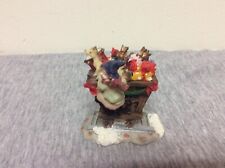 Vintage Lemax Christmas Village Collection Rail Car Full of Toys Figurine picture