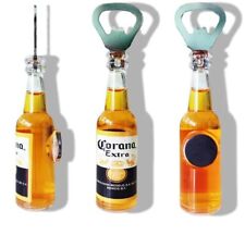 Corona Extra Beer Bottle Top Opener With Refrigerator Magnet - Mancave Bar Gift_ picture