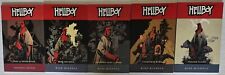Lot of 5 HELLBOY Comic Books By Mike Mignola 1, 2, 4, 5, 6 Seed of Destruction  picture