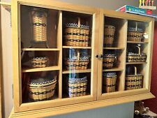 Longaberger J.W. Collection Collectors Club Display with 12 Miniature Baskets picture