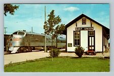 Union IL-Illinois, Illinois Railway Museum Vintage Souvenir Postcard picture