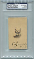 Civil War General Ambrose Burnside CDV Photograph Signed picture