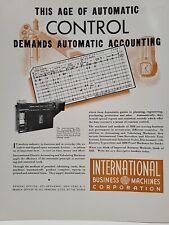 1935 International Business Machines Corporation Fortune Magazine Print Ad picture