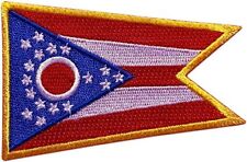 Ohio State Flag Tactical Patch [“Hook” Fastener - OH9] picture