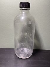 Vintage Listerine Embossed Glass Bottle - Lambert Pharmacal Co - 1961 picture