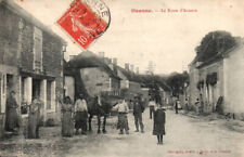 CPA 89 - OUANNE (Yonne) - La Route d'Auxerre (animated) picture