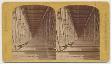 PHILADELPHIA SV - Fairmount Park - Bridge Interior - Tryon 1880s RARE picture
