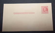 1952 US 2 Cent Postcard - Franklin - Unstamped/HG picture