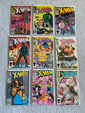 The Uncanny X-Men - Marvel Comics - Lot of 9 - #186, 197, 202-204, 206-209 picture