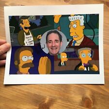 Harry Shearer  * HAND SIGNED AUTOGRAPH * on 8x10 inch photo obtained IP Simpsons picture