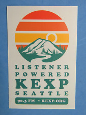 Music POSTCARD ~ Listener Powered KEXP Seattle 90.3 FM Progressive Radio Station picture