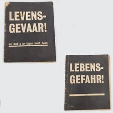 WW2 Original German United States Army Europe Dutch 1945 booklet leaflet USAREUR picture
