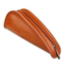 Firedog Pipe Pouch Bag Pipe Case Rolling Ciggerate Smoking Pouch Leather Zipper picture