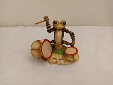 *VINTAGE* Tourist Souvenir FROG DRUMMER made out of shells~Okinawa, Japan~1940s picture