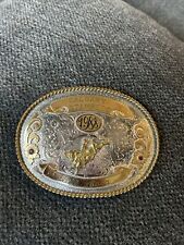 Montana Silversmiths  1988 Calgary stampede Rodeo Buckle picture