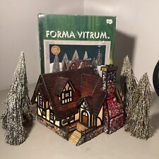 FORMA VITRUM Bavarian Lodge Stained Glass House Vitreville LE 1997 Bill Job EXUC picture