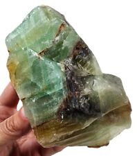 Calcite Crystal Green Specimen Mexico 1lb 4.7oz. Excellent Display picture
