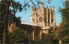 Poughkeepsie New York~Vassar College~Thompson Memorial Library~1950s picture