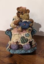 Vintage Boyd's Bear Grandma Rocking Music Box Lullaby, Collectible Gift  picture