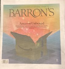 Barron's Newspaper Monday July 25 2022 Amazon Unboxed picture