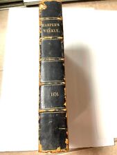 1876 Harper’s Weekly Bound Magazine Complete Year Centennial Exposition picture