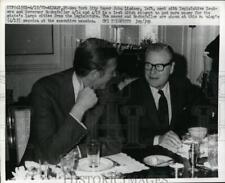 1970 Press Photo NYC Mayor John Lindsay with Gov Rockefeller - nep05968 picture