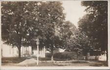 RPPC Postcard Residence WA Carson and CH Wood Rushville NY  picture