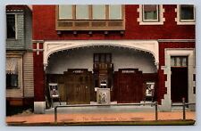 J87/ Orrville Ohio Postcard c1910 The Grand Theatre Ticket Booth 728 picture