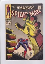 Amazing Spider-Man #67, Dec. 1968 Marvel Comics, 1st Robbie Robertson picture