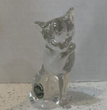lenox crystal cat figurine picture