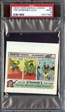 1978 TOPPS MARVEL COMICS #5 THE INCREDIBLE HULK PSA 9 *DS13480 picture