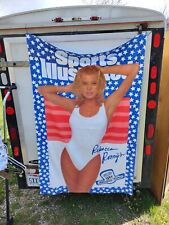 Vintage Rebecca Romijn Miller Lite Sports Illustrated XL Beach Towel 46