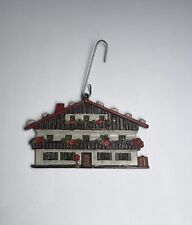 Vintage Kuhn Zinn Christmas Ornament 93% Pewter Bavaria House Munich Germany picture
