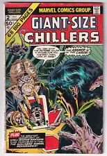 Marvel Giant-Size Chillers 2 Comic Book 1975 Prints Adventures Into Weird Worlds picture