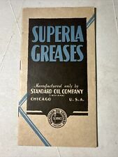 Standard Oil/Polarine Superla Greases 1926 Book  picture