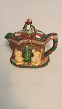 Vintage 1993 Fitz & Floyd The Night Before Christmas  Teapot And Lid Hand... picture