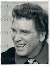 1972 Wire Photo Headshot Handsome Actor Burt Lancaster picture