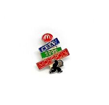 McDonalds Crew 1998 Monopoly Lapel Hat Pin - EUC picture