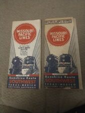 (2) Missouri Pacific Lines Railroad Timetables, Dated May 10, 1942&March 26,1944 picture