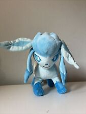 Pokemon Center  2017 EEVEE Collection Blue Ice GLACEON Plush Stuffed Animal 7” picture