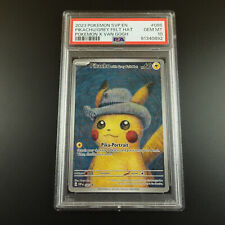 PSA 10 Pikachu with Grey Felt Hat SVP 085 Van Gogh Graded Pokemon Card picture