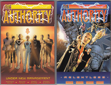 DC Wildstorm LOT (2) The Authority Book 1 & 2 TPB GN Relentless New Management picture