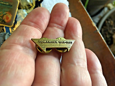 Harley Davidson Owners Group HOG 2003 Brass Tomahawk Open House Pin picture
