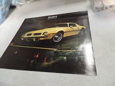 1974 Pontiac Firebird Brochure picture